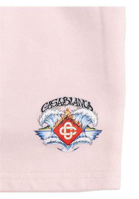 Short Casablanca Kids CasA BLANCA KIDS | SHORTS E BERMUDA | K-SP26-JTR-266-02EX-BCWAVES